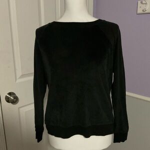 Secret Treasures Black Velvet Top